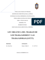 Ley Orgánica Del Trabajo y Contrato de Obra Brayan Malavé