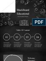 Blackboard Educational PowerPoint Template by SlideWin