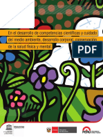 Buenas Prácticas Docentes en El Desarrollo de Competencias Científicas y Cuidado Del Medio Ambiente, Desarrollo Corporal, Conservación de La Salud Física y Mental