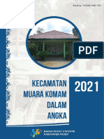 Kecamatan Muara Komam Dalam Angka 2021