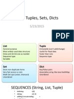 Intro Python Data Structures