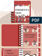 Fermentation Documentation