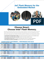 Intel Flash Memory For The Embedded Market