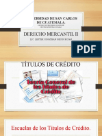 Presentacion Clsase I, Derecho Mercantil II.