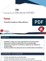 Q4 S2 Clase 2 Transformadores Monofásicos, CKTO Equivalente