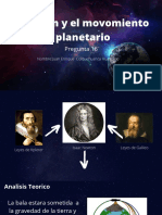 Newton y Movimiento Planetario