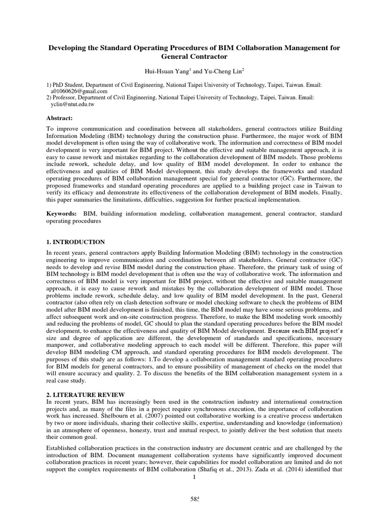 BIM Collaboration Management for GCs | PDF | Building Information ...