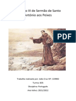 Capítulo III de Sermão de Santo António Aos Peixes