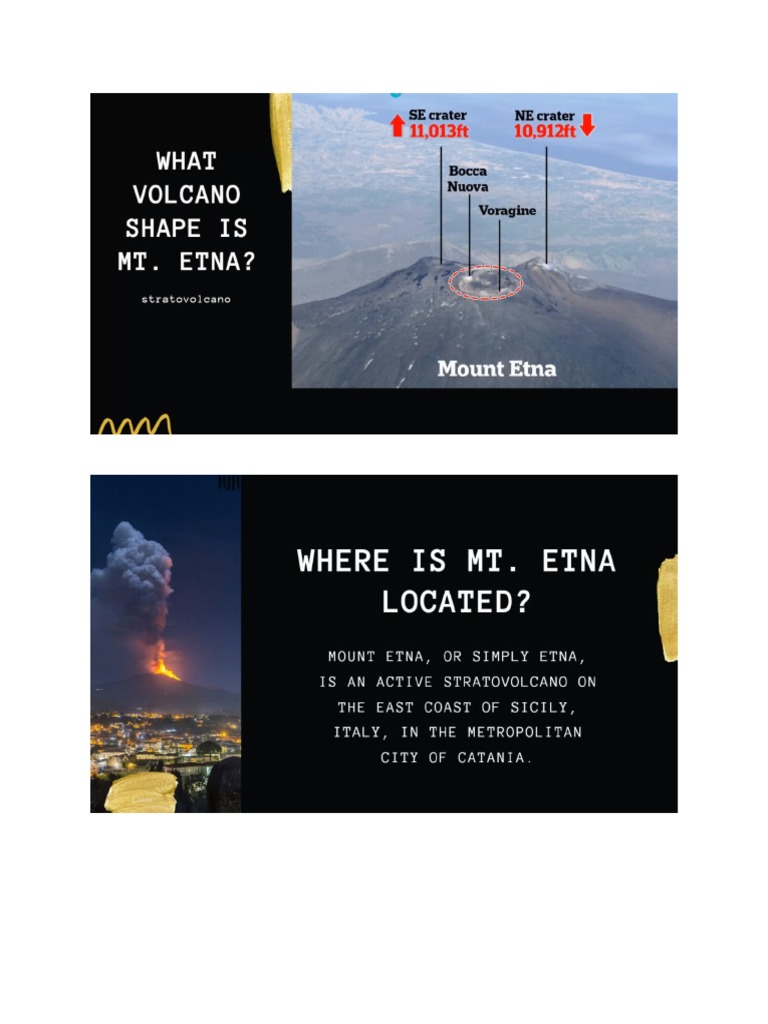 Etna Facts PDF