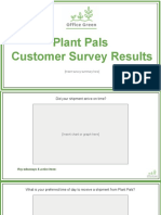 Plant Pals Customer Survey Results: (Insert Survey Summary Here)