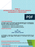 Tema 9 Interaccion de La Vida en El Espacio Geografico Comunitario