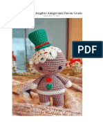 Pan de Jengibre Amigurumi Patrón Gratis