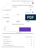 ENCUESTA DE MARKETING EN SALUD Y SU IMPACTO EN LA ACTUAL PANDEMIA (COVID 19) - Formularios de Google