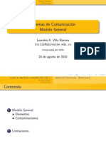 Modelo general de comunicación y sus limitaciones