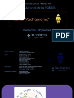 Edición Especial Colectivo Filopóiesis - Día Mundial de La Poesía - Pachamama