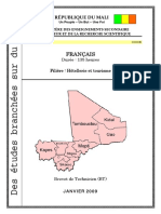 Programme Francais - Filieres Hotellerie Et Tourisme