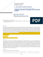 Artículo El Salario Emocional y Su Relación Con Los Niveles de Efectividad