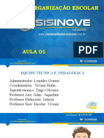 Aula 01 - Organização Escolar