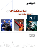 DAddario - Árlista 2012