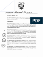 Resolución Ministerial RM 050 2013 TR[1]