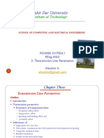 Chapter 3 (Parameters of TX Lines)