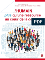 L'Humain, Plus Qu'Une Ressource Au Cœur de La Gestion - F.B. Malo, Thwaites & Hallée (2019)