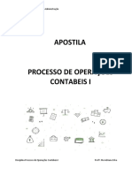 Curso Técnico em Administração: Processos de Operações Contábeis I