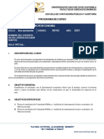 Formato Programa de Curso Microeconomía 2021