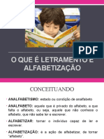 O Que É Letramento e Alfabetização