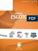 Catalogo Predial Esgoto