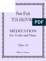 Piotr Il'ych Tchaikovsky: Méditation