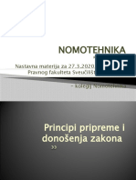 Nomotehnika, Sum, 27.3.2020