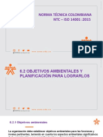 6.2 Objetivos Ambientales y Planificación para Lograrlos