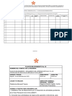 Plan de Mejoramiento SENA