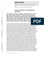 Ruggero Ea (2019) HiTOP in Clinical Practice. JrnConsClinPsyc