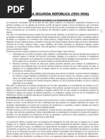 TEMA 8: La Segunda República (Historia 2º Bachillerato)