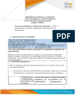 Guía de Actividades y Rúbrica de Evaluación - Paso 4-Presentación de Plan de Modificación de Conducta en La Organización