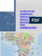 Catálogo de Animais Selvagens da África Austral