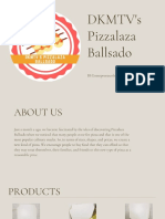 DKMTV’s Pizzalaza Ballsado - Sales Report 2021