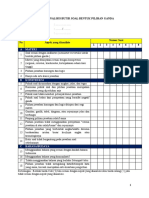 Contoh Format Analisis Butir Soal Pilihan Ganda dan Uraian - www.blogpendidikan.net