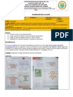 Plan Diario de Matemáticas 3° 2022