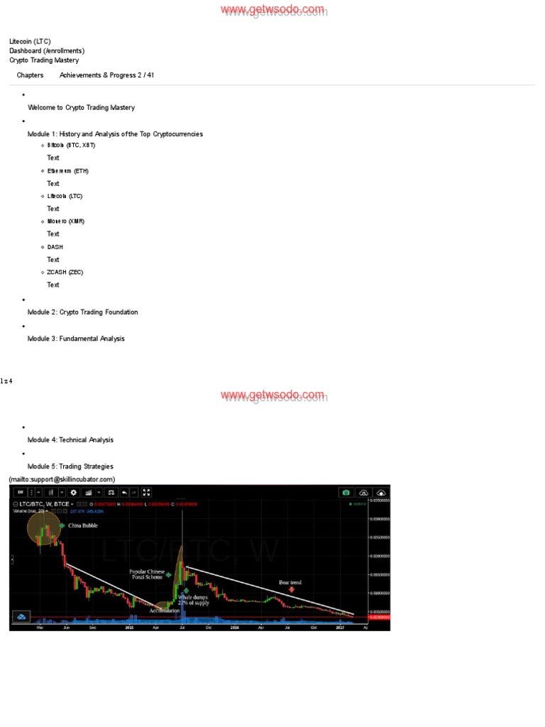 Litecoin (LTC) Overview and Analysis | PDF | Cryptocurrency | Bitcoin
