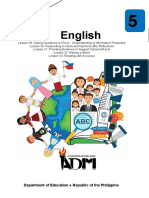 Edited English 5 Quarter 2 Module 10 L29 33