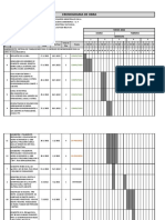 Cronograma de Obra