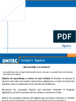 Unidad 2. Álgebra 21-3