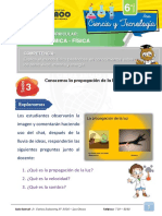 6ºgrado Química s3 Propagación de La Luz