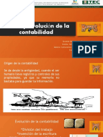 Teoría y Evolución de La Contabilidad