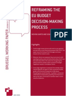 Reframing The Eu Budget Decision-Making Process: Highlights