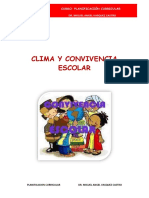 Clima y Convivencia Escolar