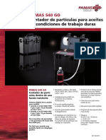 Contador de Partículas para Aceites en Condiciones de Trabajo Duras